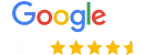 Rated by clients on Google